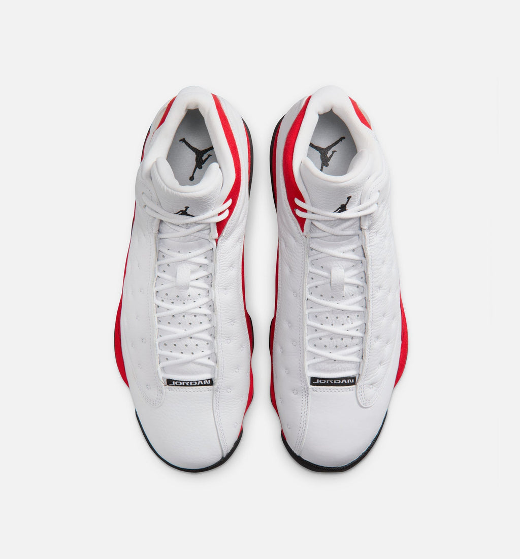 Air Jordan 13 Retro White and University Red – Men's Lifestyle Shoe in White/Black/True Red