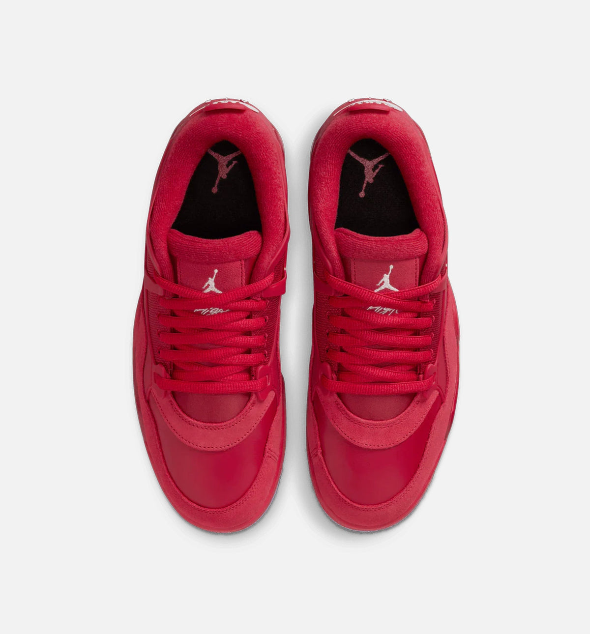Air Jordan 4 RM Men's Lifestyle Shoes - Varsity Red/Light Blue/Black/White