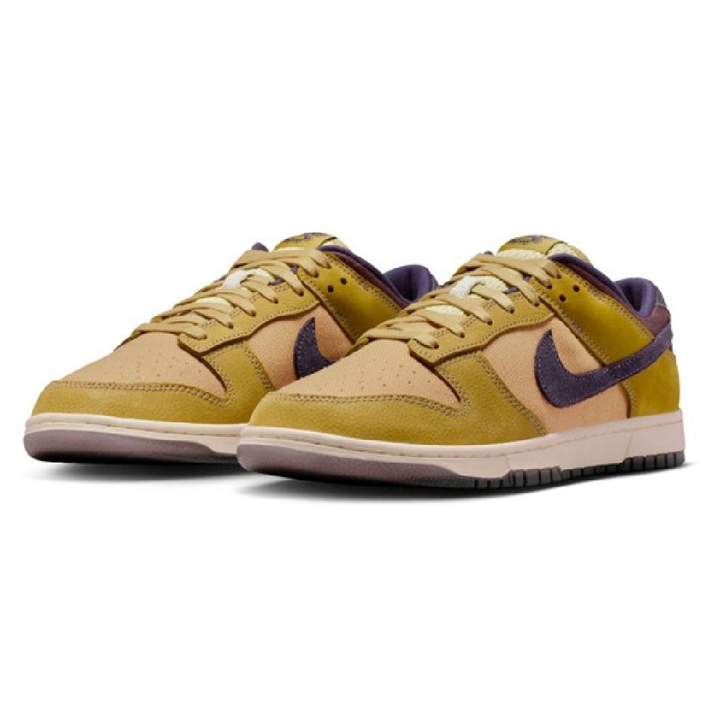 Men's Nike Dunk Low Retro SE Buff Gold/Dark Raisin (IB6752 700)