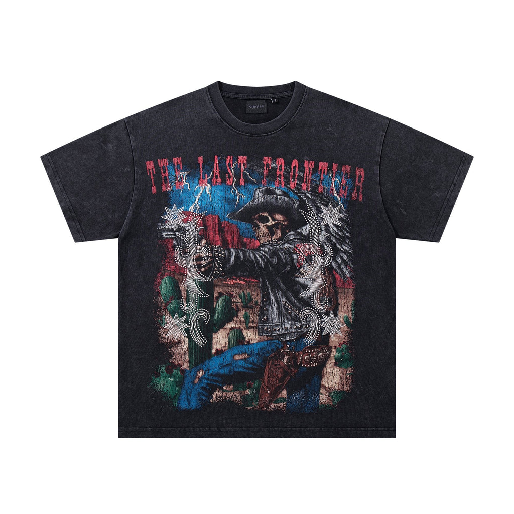 SUPPLY TEE Western Rider Graphic Short-Sleeve T-Shirt