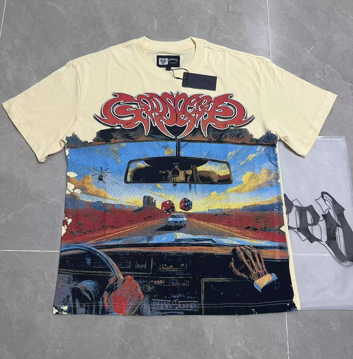Godspeed Road Cockpit Graphic T-Shirt