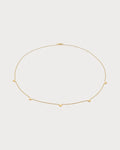 MONICA VINADER Heart Station 18ct Yellow Gold-Plated Vermeil Sterling-Silver Necklace(Gold)