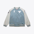 M&N NBA Chicago Bulls Thunderstorm Lightweight Satin Jacket