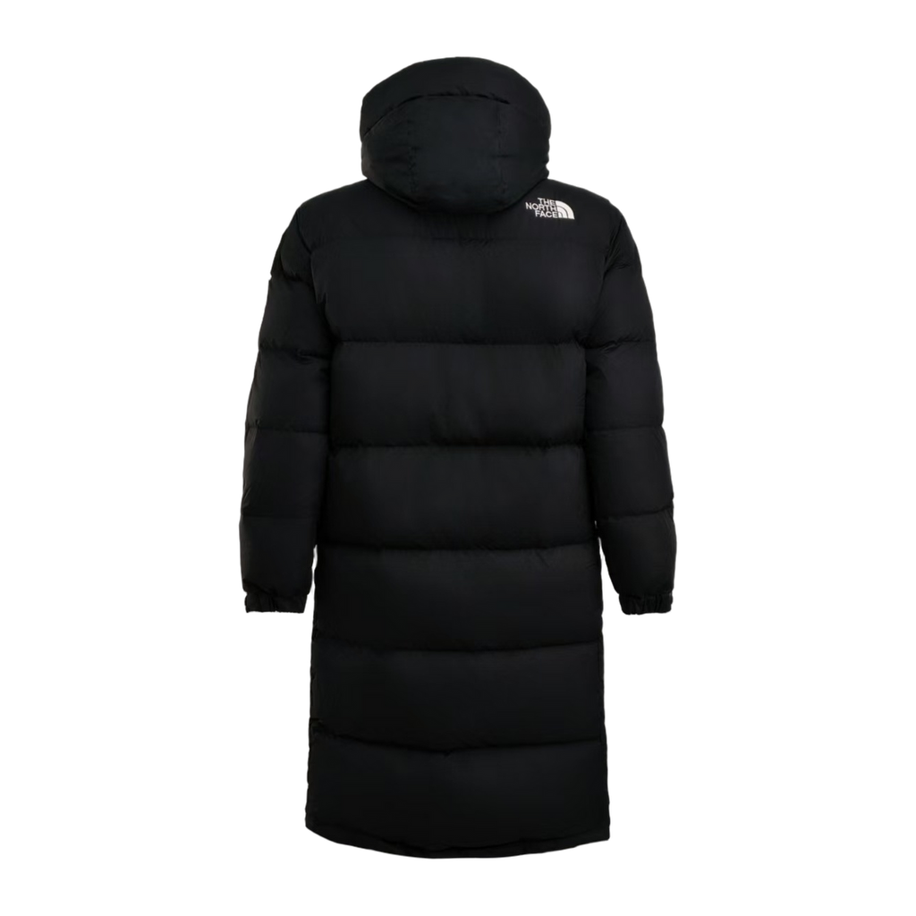 The North Face Color-Block Long Down Coat | Black | Down Insulated