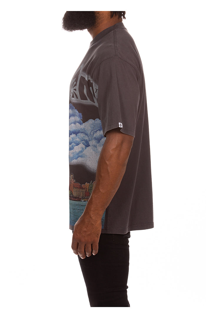 Icecream Custard Knit Oversize Tee