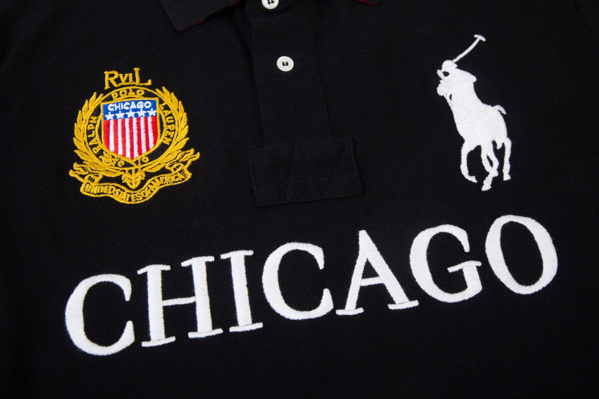 Ralph Lauren Chicago Crest Piqué Polo Shirt