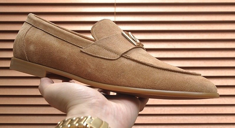 Dolce & Gabbana Metal-Embellished Loafers
