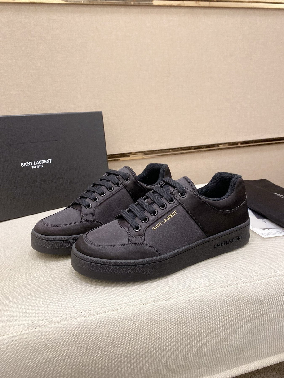 Saint Laurent Low-Top Sneakers - Padded Collar