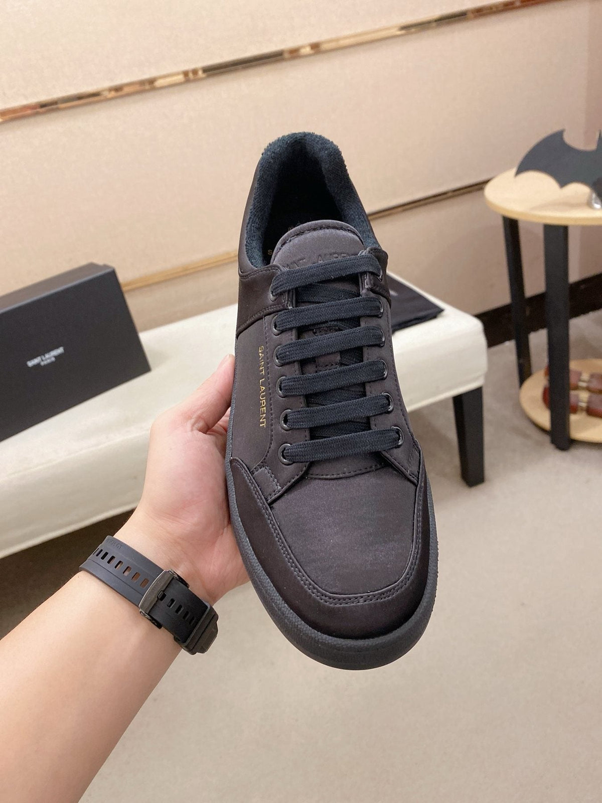 Saint Laurent Low-Top Sneakers - Padded Collar