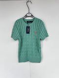 Ralph Lauren Women's Cable-Knit Short-Sleeve Top