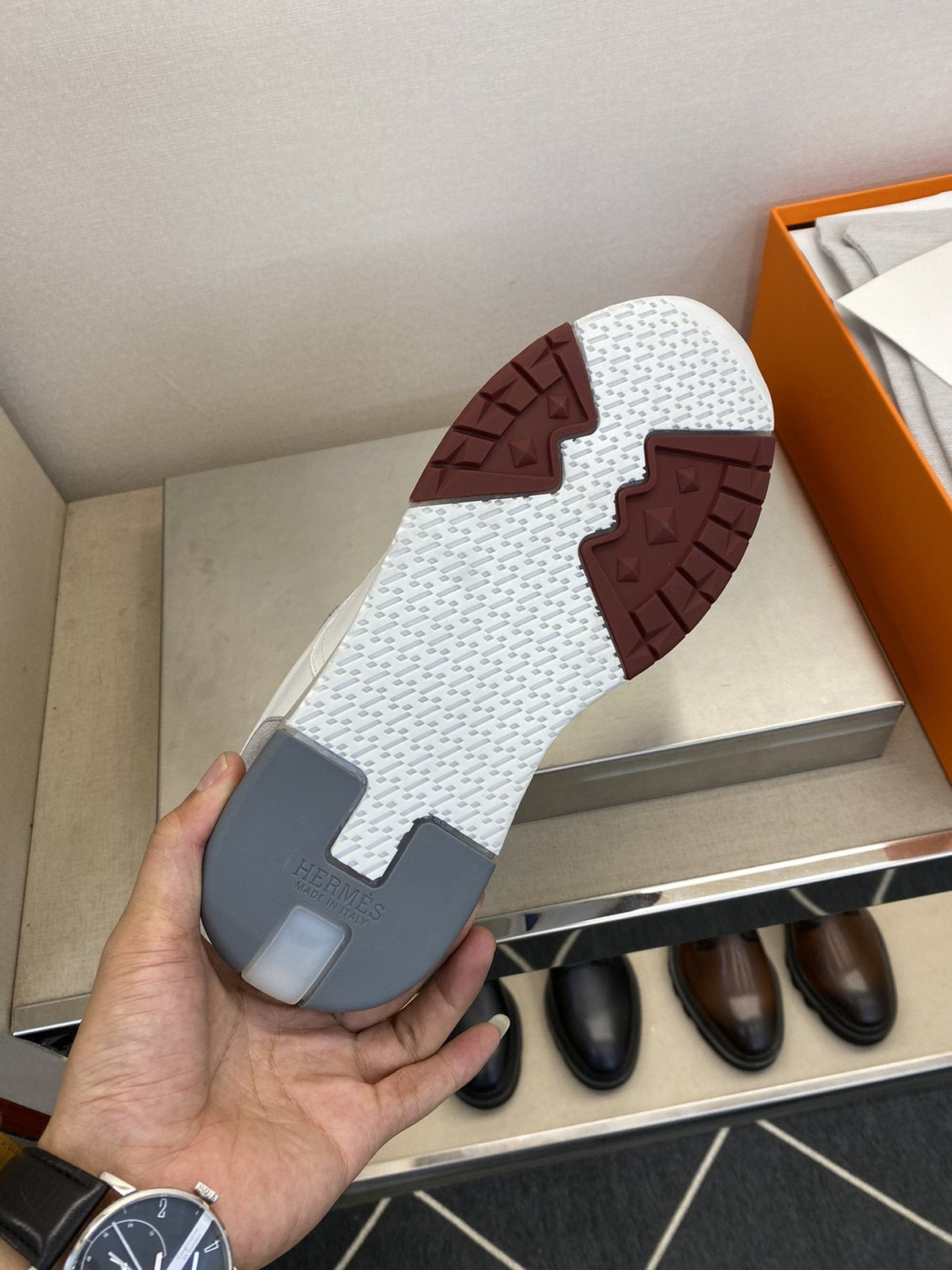Men's Color-Block Low-Top Sneakers