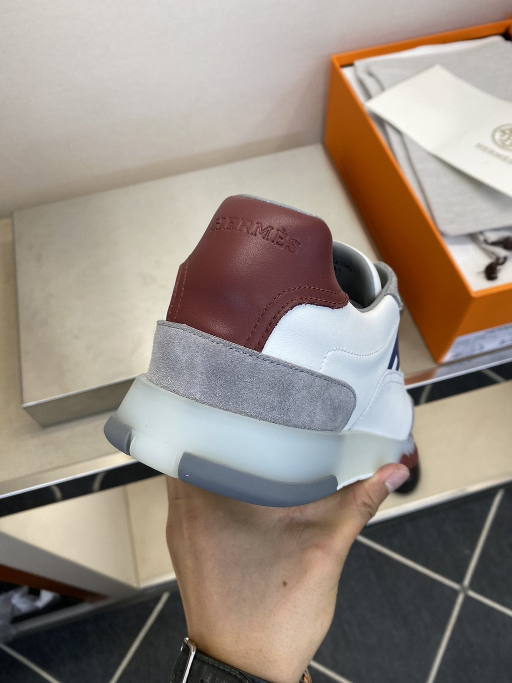 Men's Color-Block Low-Top Sneakers