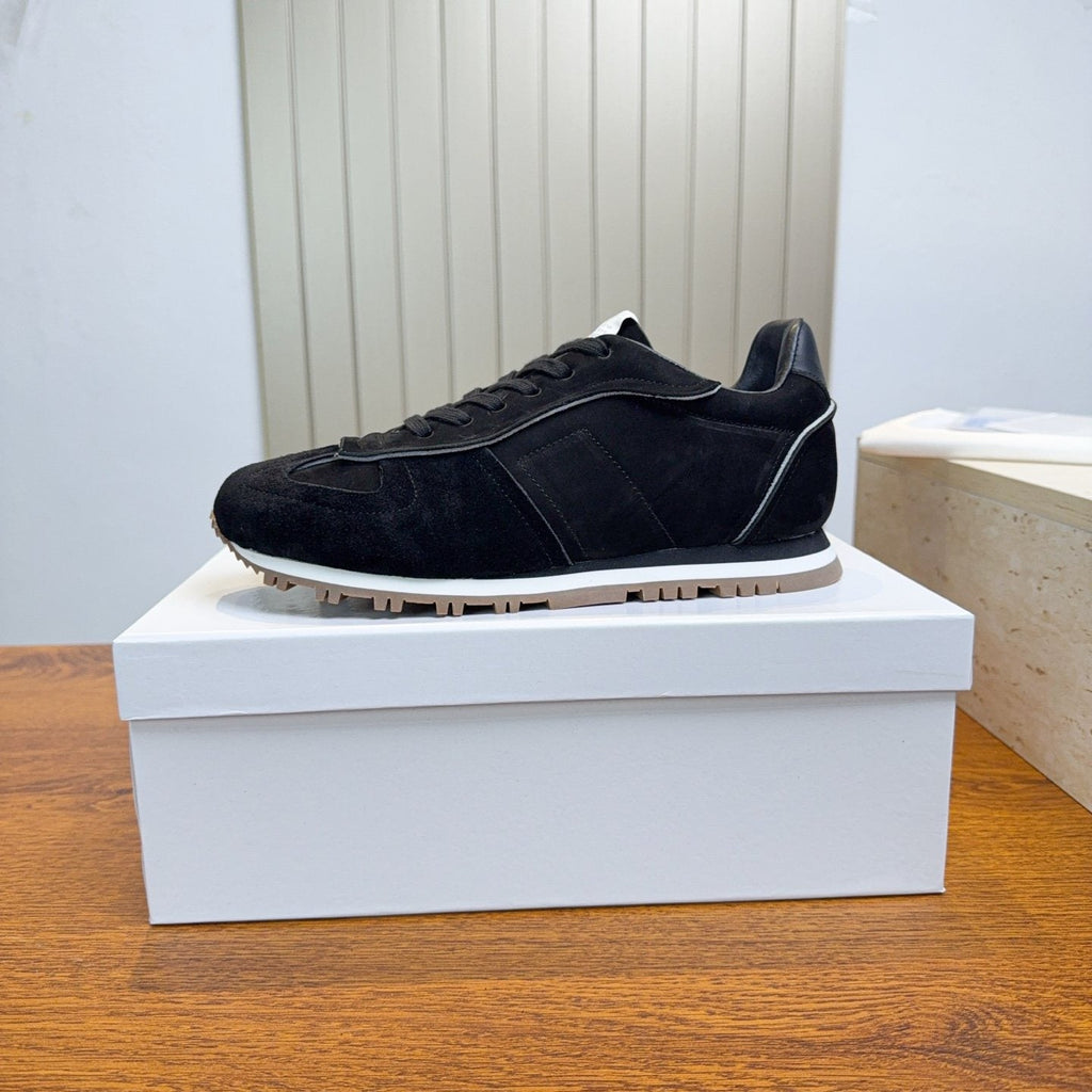 Maison Margiela Black Low-Top Sneakers