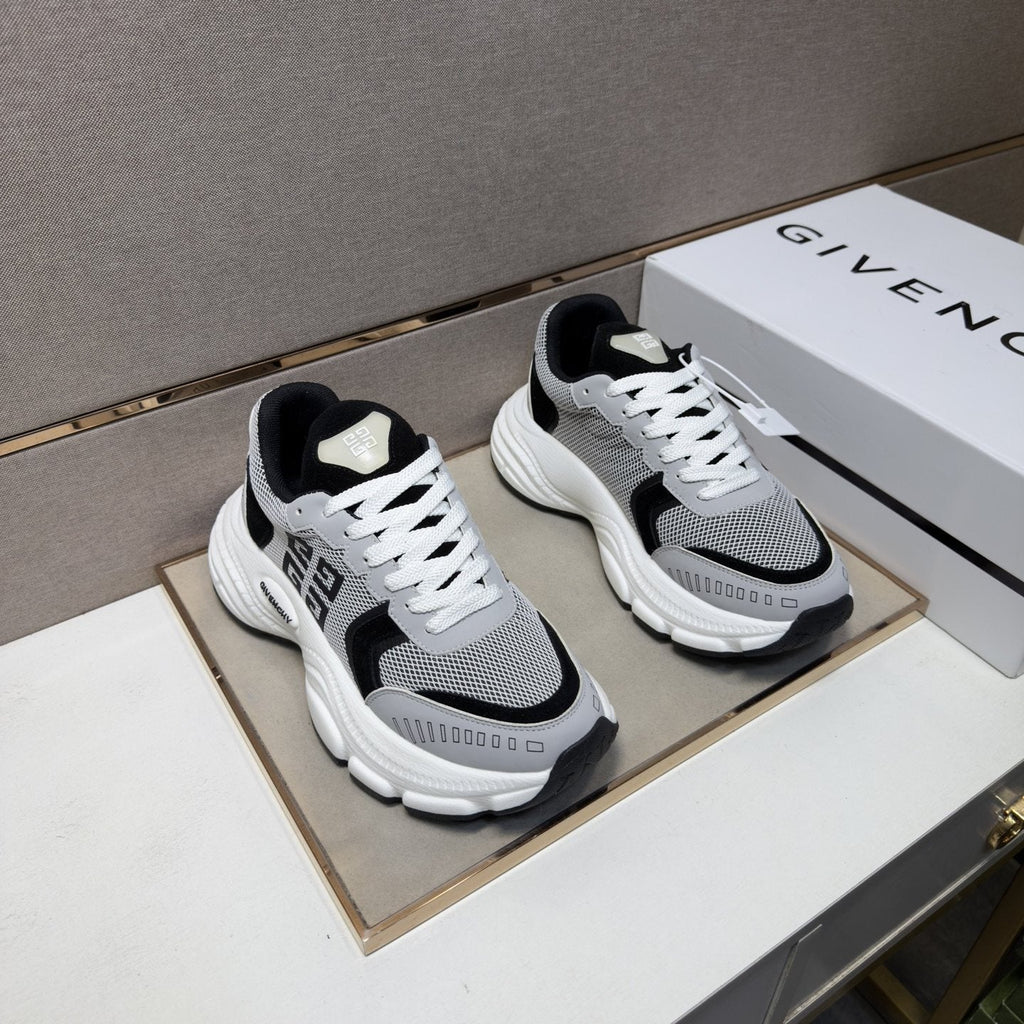 Givenchy Paneled Low-Top Sneakers