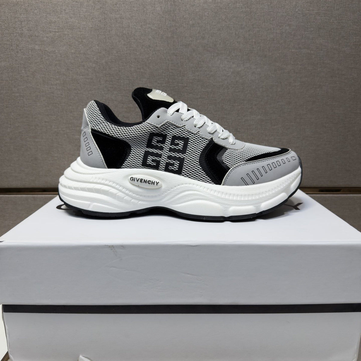 Givenchy Paneled Low-Top Sneakers
