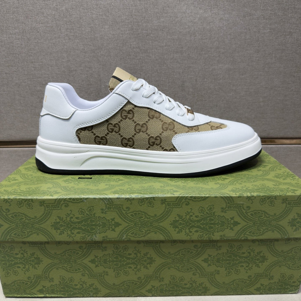 Gucci Men's Patterned-Panel Sneakers