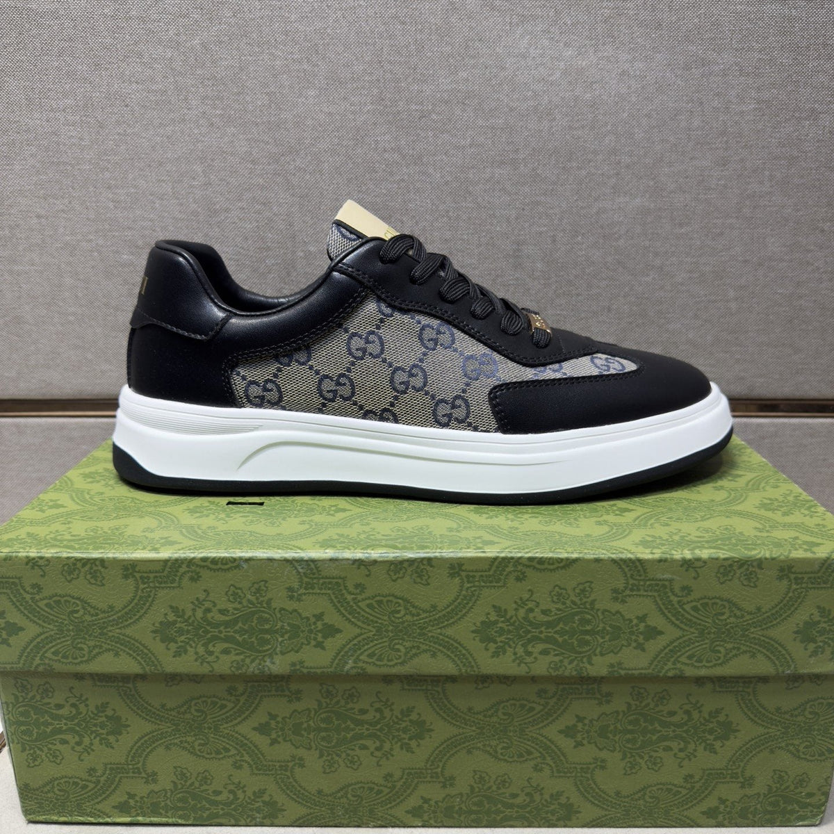 Gucci Men's Patterned-Panel Sneakers