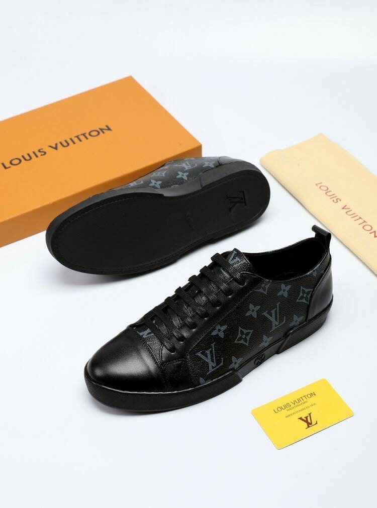 Louis Vuitton Monogram Panel Sneakers