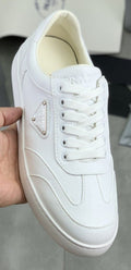 Prada Paneled Low-Top Sneakers